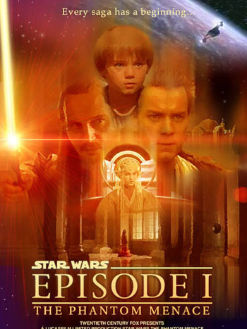 リーアムニーソン スターウォーズ ep1 ポスター スター・ウォーズ 前伝