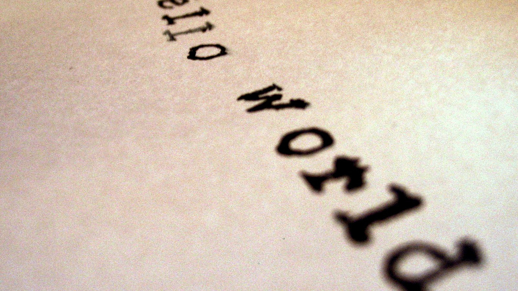Hello World（Text commonly used for debugging program code.）_Baiduwiki