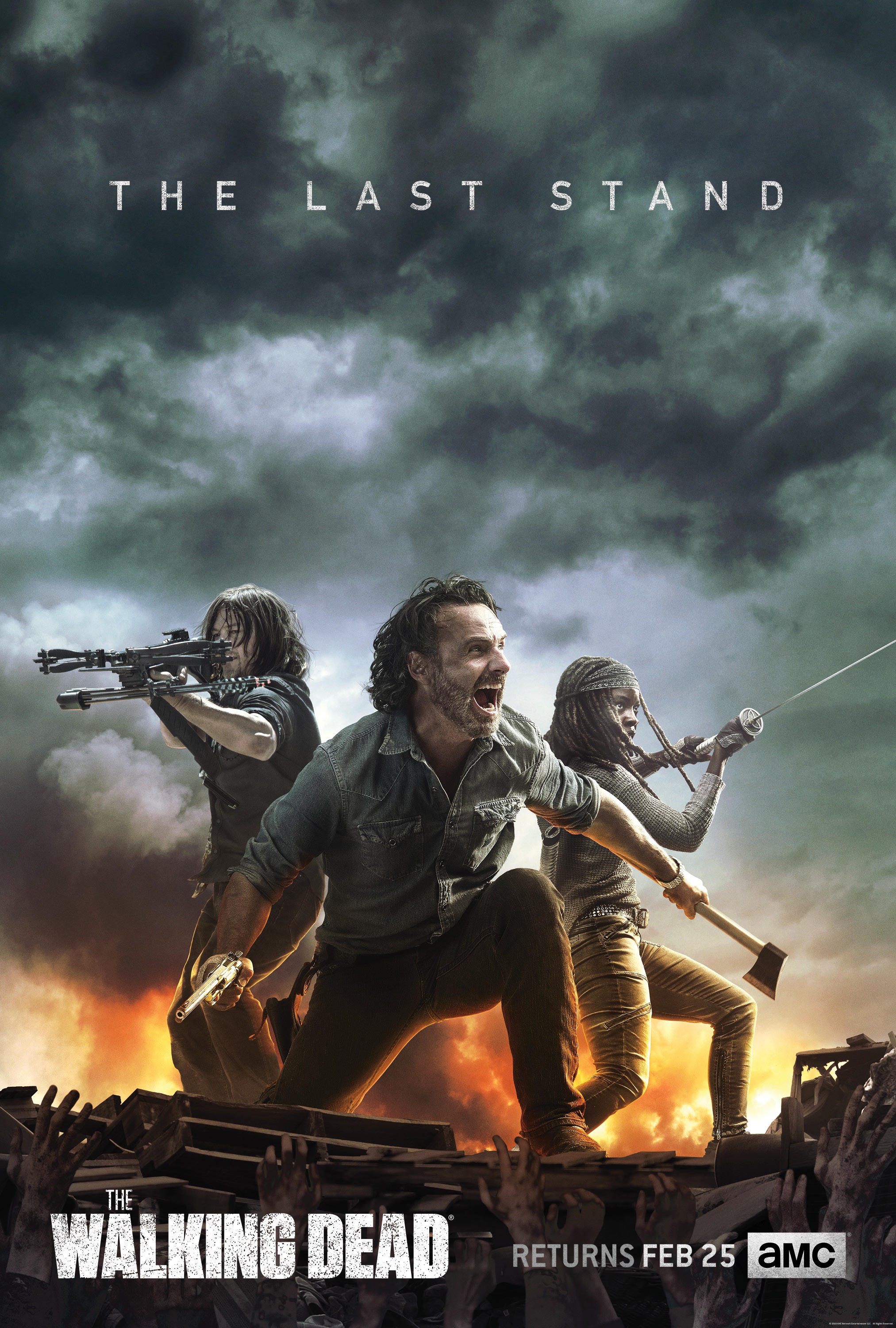 The Walking Dead Season 8（アメリカで2017年にグレッグ・ニコテロと 