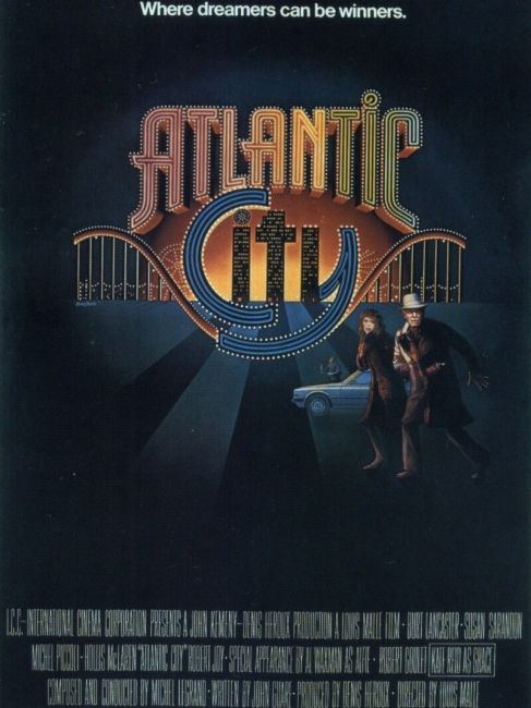 洋画映画ポスター  アトランティック アトランティックシティ（カナダ・フランス合作、1980年のルイ・マル