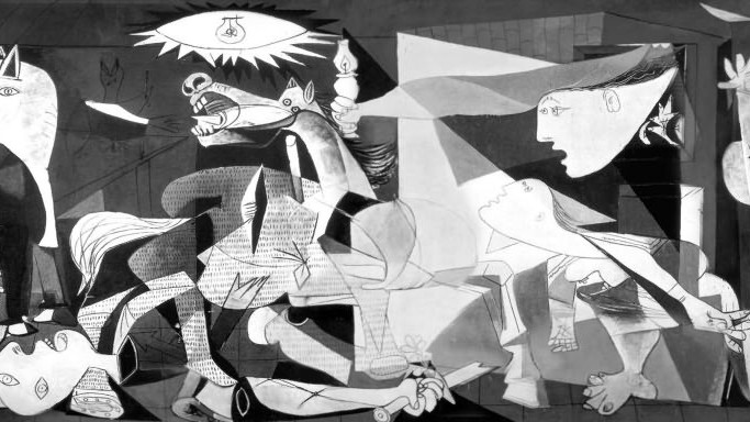 ゲルニカ（スペインの画家ピカソが制作した絵画）_百度百科