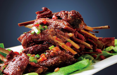 Mongolian Grilled Lamb Ribs_Baiduwiki