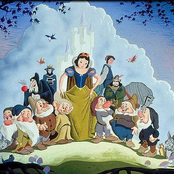 白雪姫（1937年にアメリカのディズニーが制作したアニメーション映画