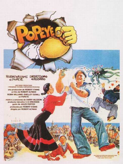 ポパイ（1980年のアメリカ映画。ロバート・アルトマン監督作品。）_