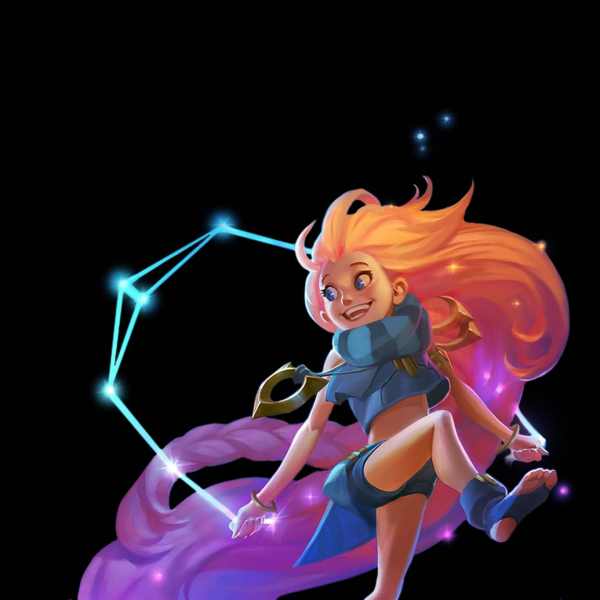 ゲームキャラクター zoe Zoe（MOBA競技オンラインゲーム『リーグ・オブ・レジェンド』の