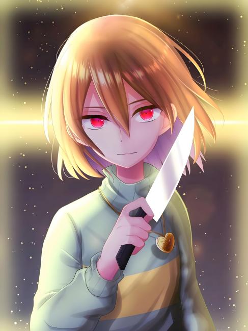 Chara（A character in the video game Undertale.）_Baiduwiki