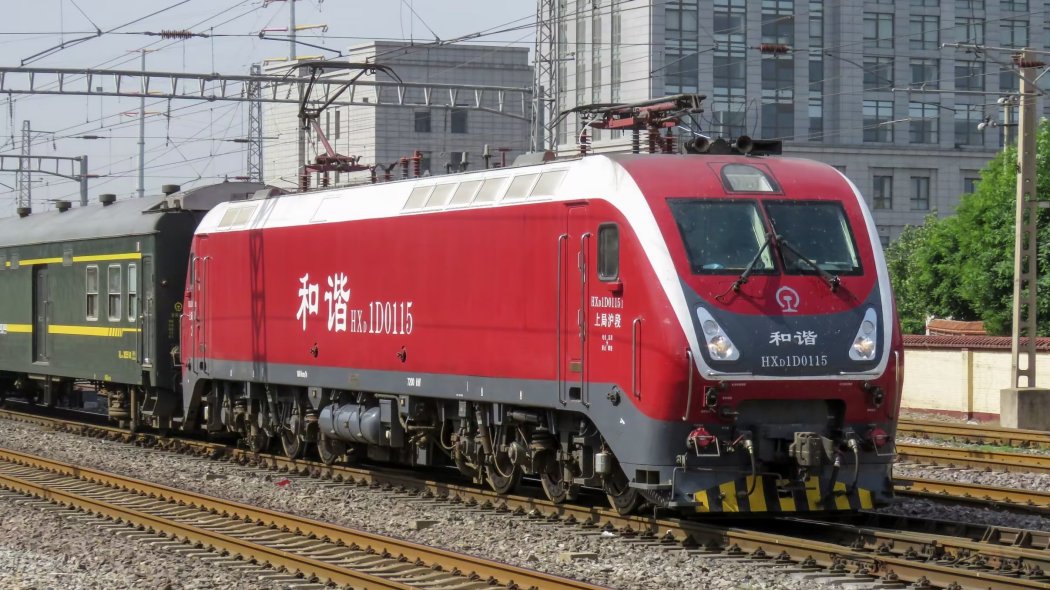 HXD1D電気機関車_百度百科