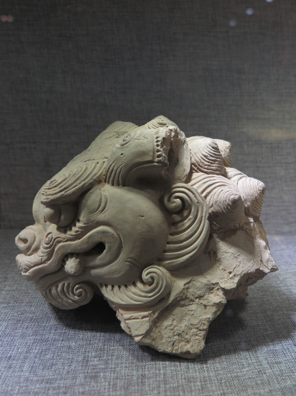 灰陶獅子（残）_百度百科