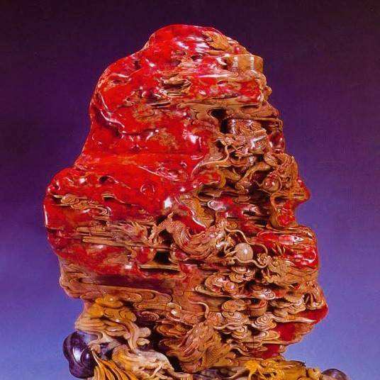 石彫り（鶏血石彫り）_百度百科