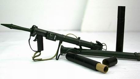 'Bazooka' Launcher（An anti-tank weapon developed by the United States ...