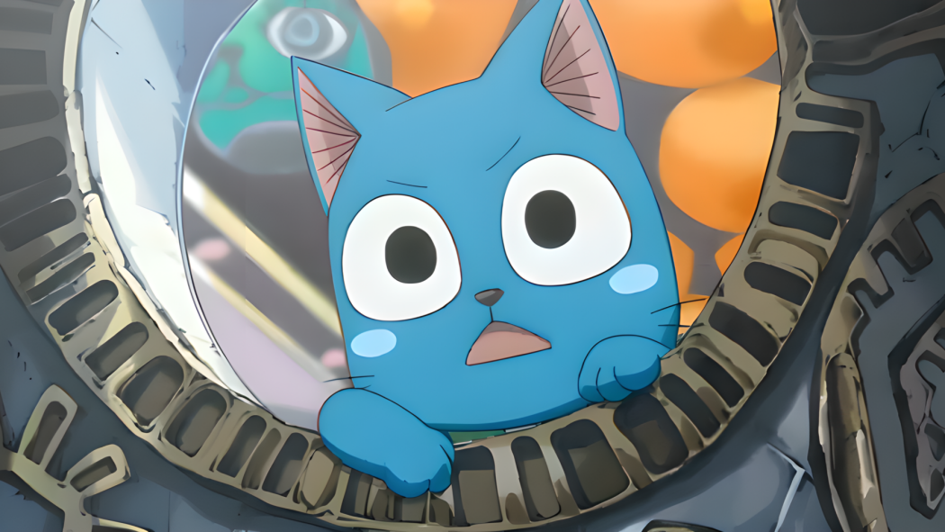 Happy（A character in the Japanese manga *Fairy Tail* and its ...