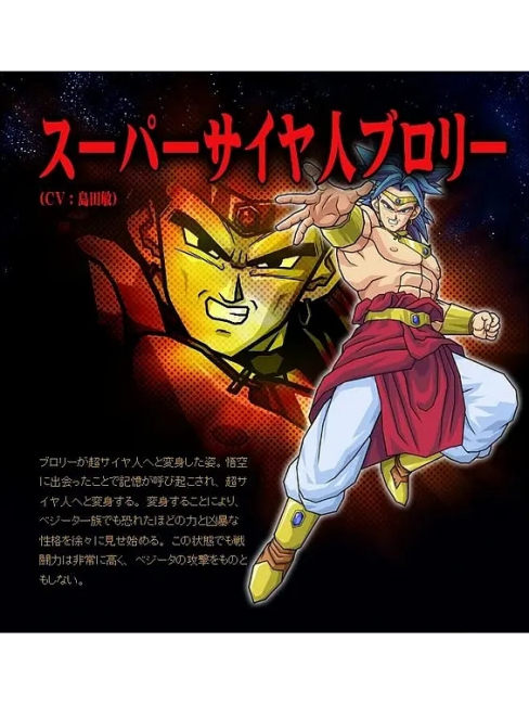 ブロリー（ドラゴンボールZの劇場版に登場するオリジナルキャラクター