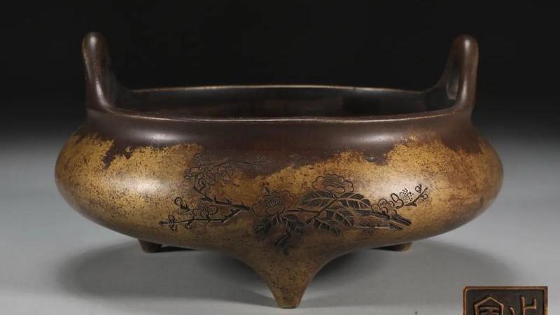 宣徳炉 銅製 工芸品 美術品 置物 宣德鋳銅_百度百科