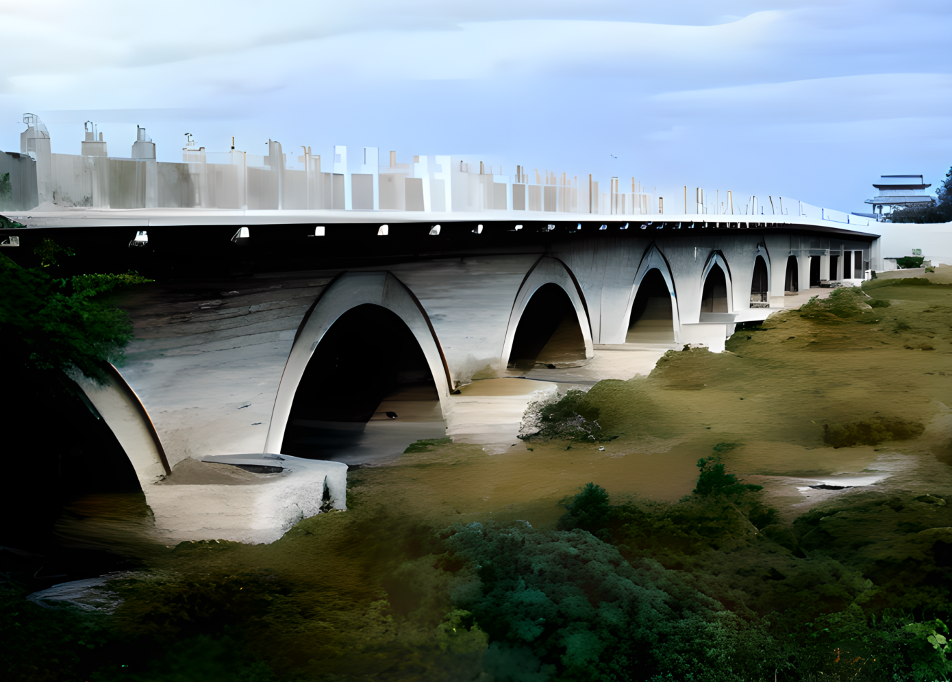 アーチ橋_百度百科