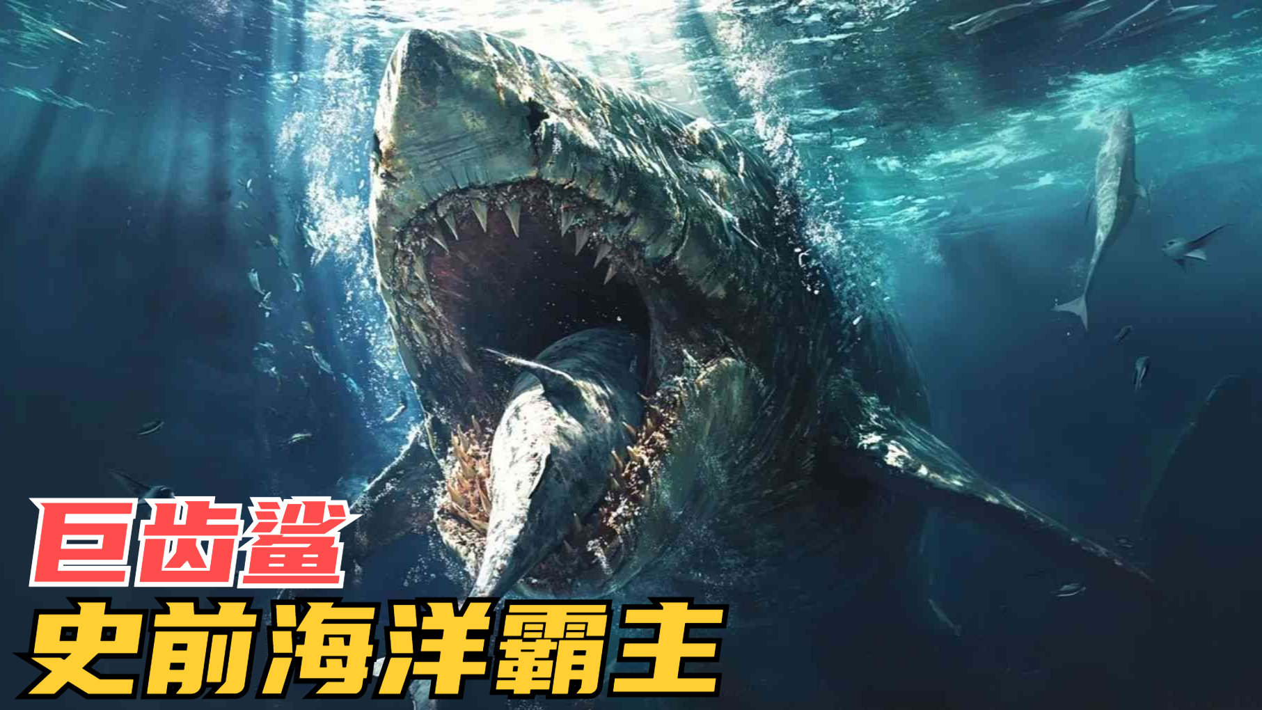 Megalodon（オトドゥス科カルカロクレス属に属する最大の絶滅した魚類