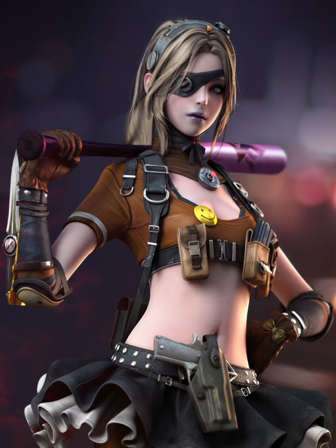 SubjectAlpha（a character in Tencent's game 