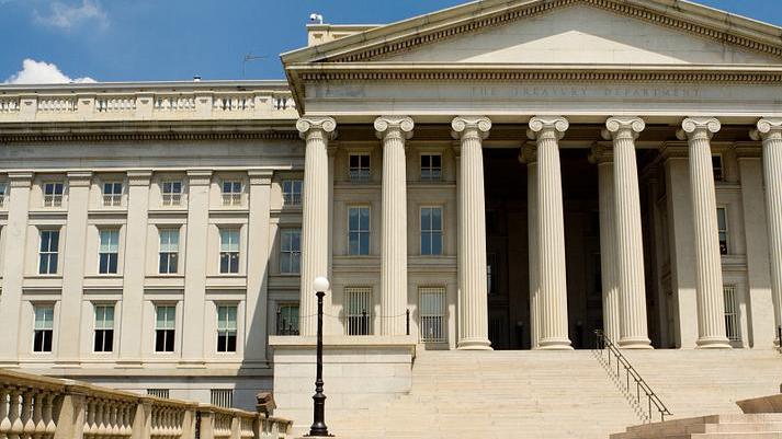 United States Treasury Building_Baiduwiki