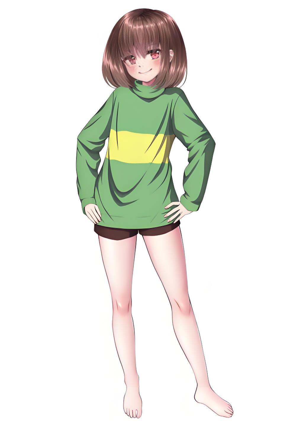Chara（A character in the video game Undertale.）_Baiduwiki