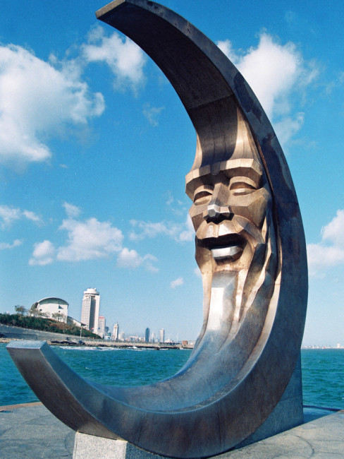 Moon Bay（A National AAA-level Tourist Attraction located within Yangxi ...