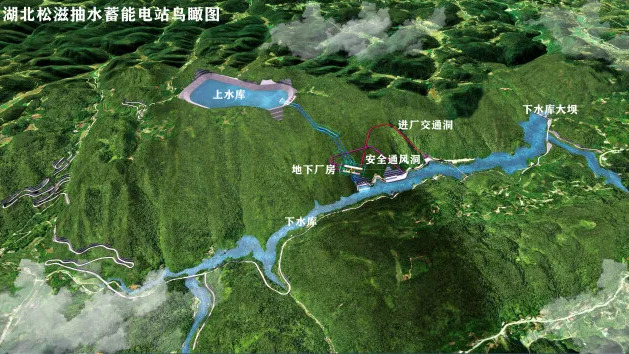 Songzi Pumped Storage Power Station_Baiduwiki