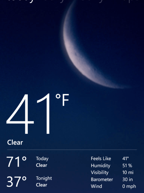 MSN Weather_Baiduwiki