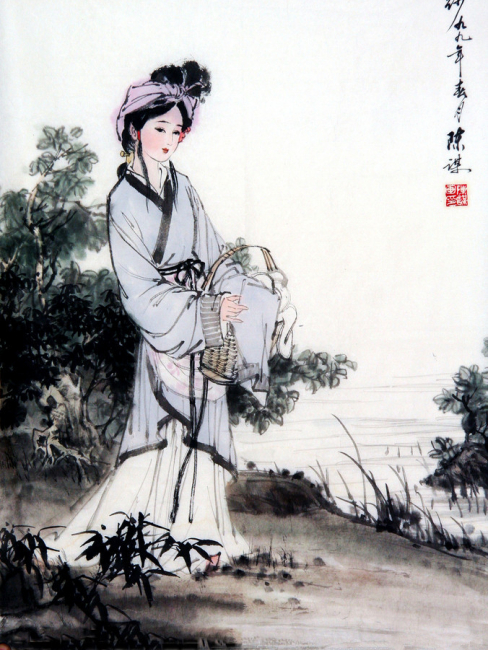 Xi Shi（The first of the Four Great Beauties of Ancient China）_Baiduwiki