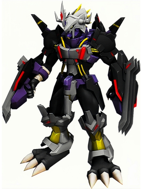 ブラックウォーグレイモンX_百度百科