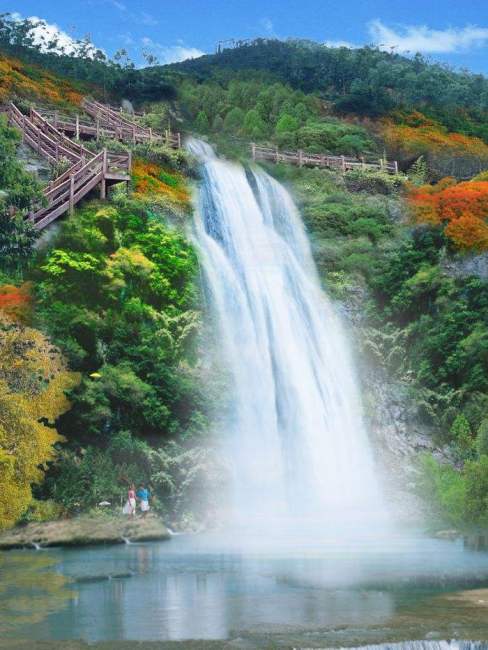 Lingquan Mountain National Forest Park Tourist Scenic Area_Baiduwiki