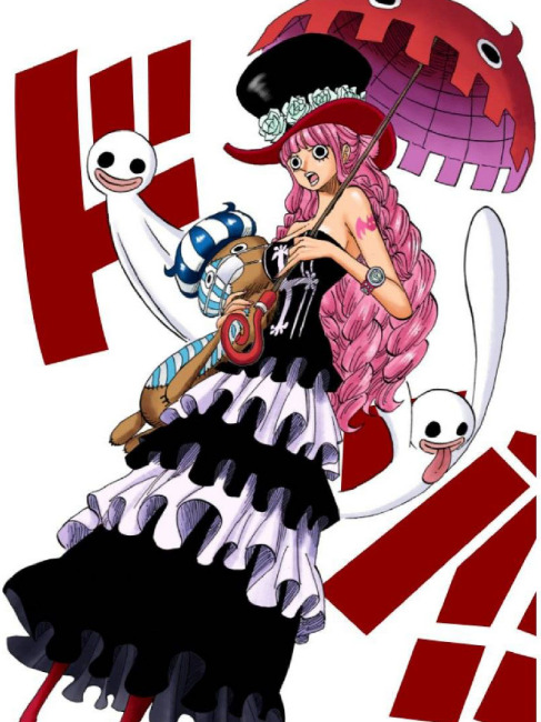 One piece スリラーバーク ペローナ Perona ペローナ Thriller Bark