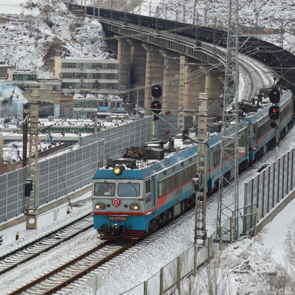 Shenmu-Shuozhou Railway（中国のシェンムからサクシュウまでの鉄道）_