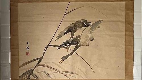 Wild Geese by the Reeds_Baiduwiki