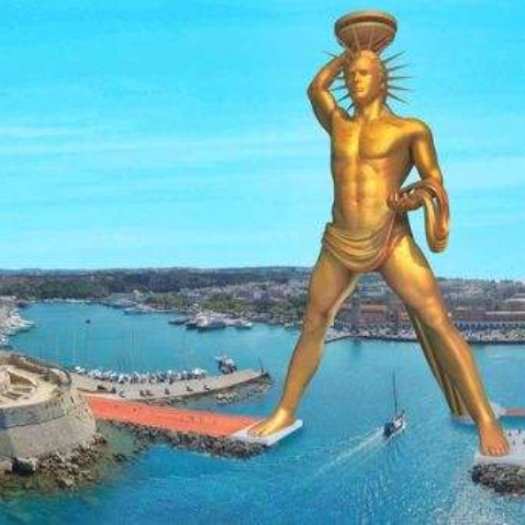 The Colossus of Rhodes（ギリシャのロドス市にある青銅製の像）_百度百科