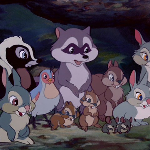 Bambi（1942年のアメリカの映画で、ジェームズ・アルガーらが