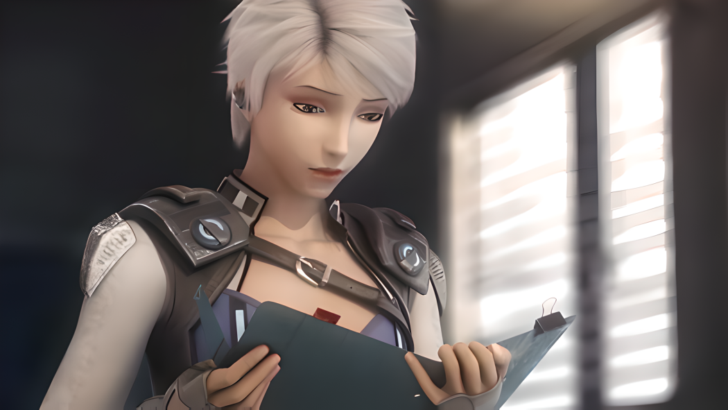 Ran Bing（A character in the Chinese web animation 