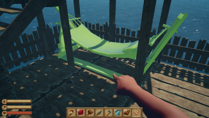 Raft（A first-person survival adventure game set at sea, developed by ...