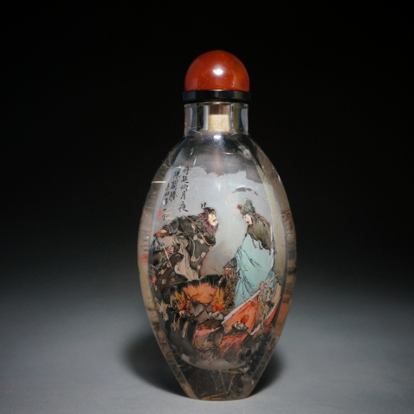 内絵鼻煙壺_百度百科