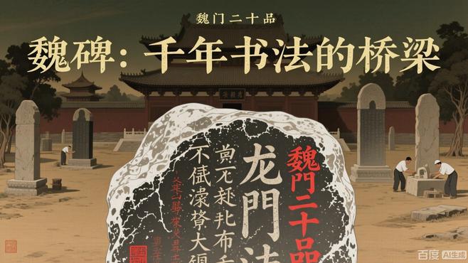 Weibei（南北朝時代の北朝における文字石刻の通称。）_百度百科