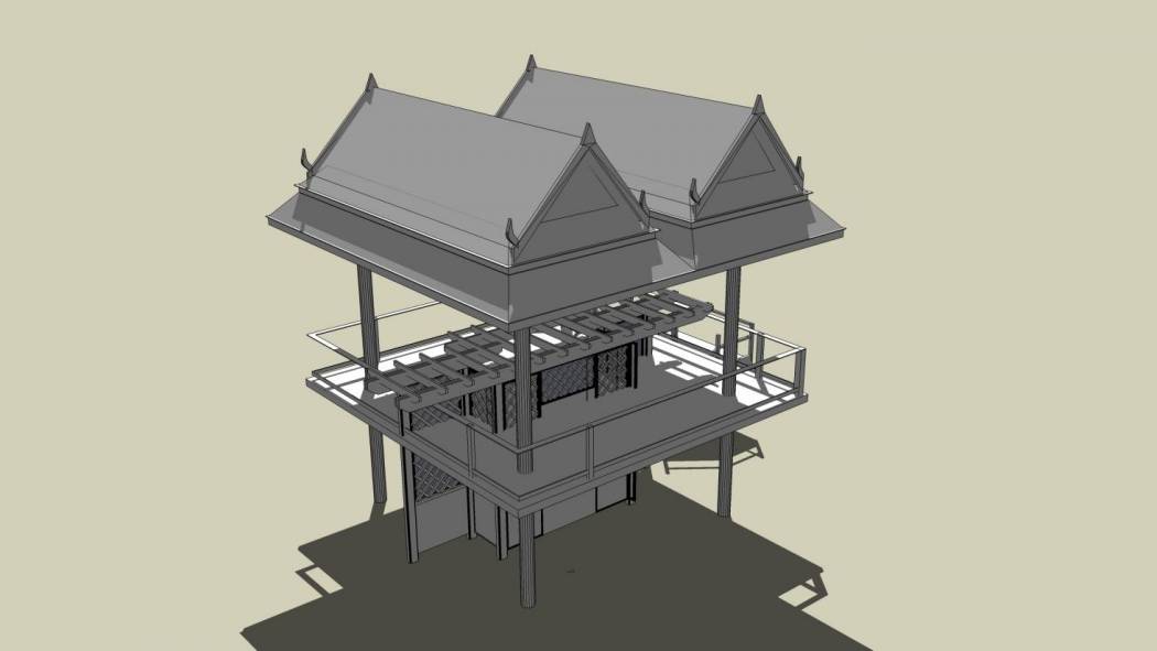 stilted building_Baiduwiki