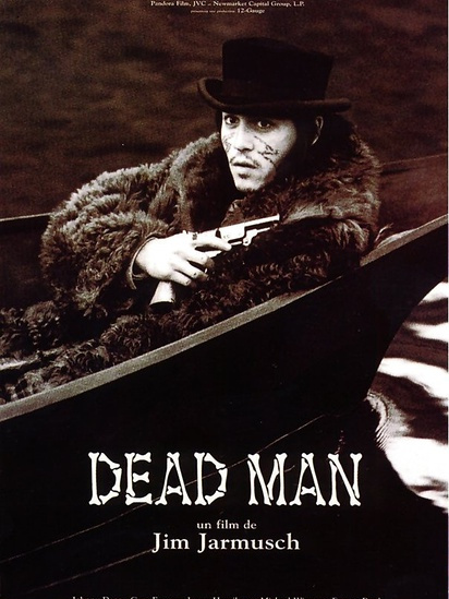 レア！９５年製 ロシア版 オリジナル 額付 ポスター デッドマン ジャームッシュ デッドマン（アメリカの1995年のジム・ジャームッシュ監督作品）_百度百科