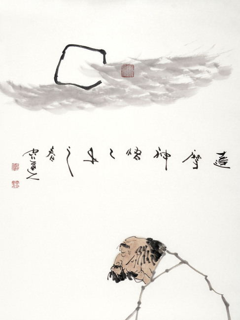 Bodhidharma（A Chan Buddhist monk of the Liang Dynasty.）_Baiduwiki