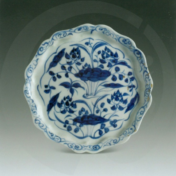 元代の青花磁器_百度百科