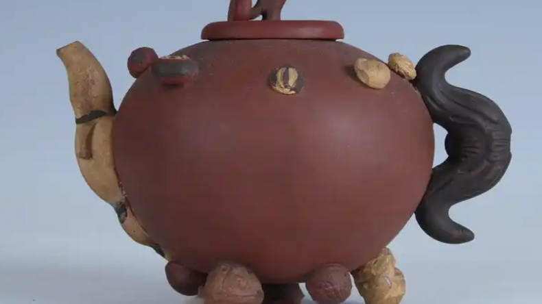 清時代宜興紫砂仿生形茶壶_百度百科
