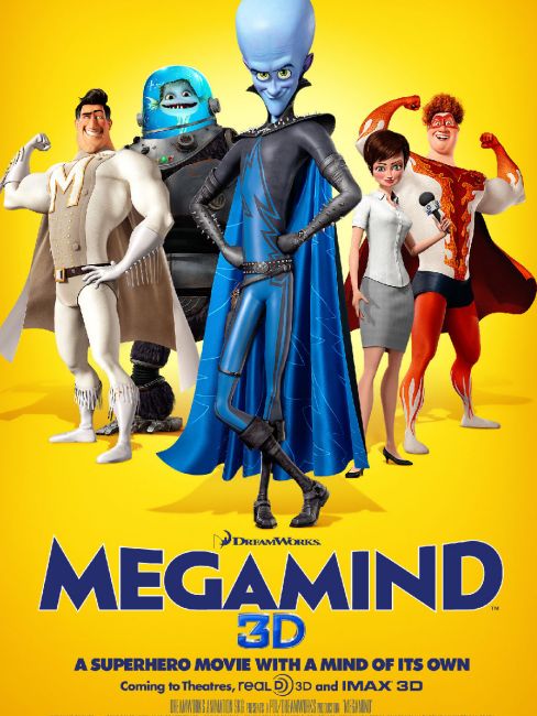 Megamind（A 2010 American animated film directed by Tom McGrath.）_Baiduwiki