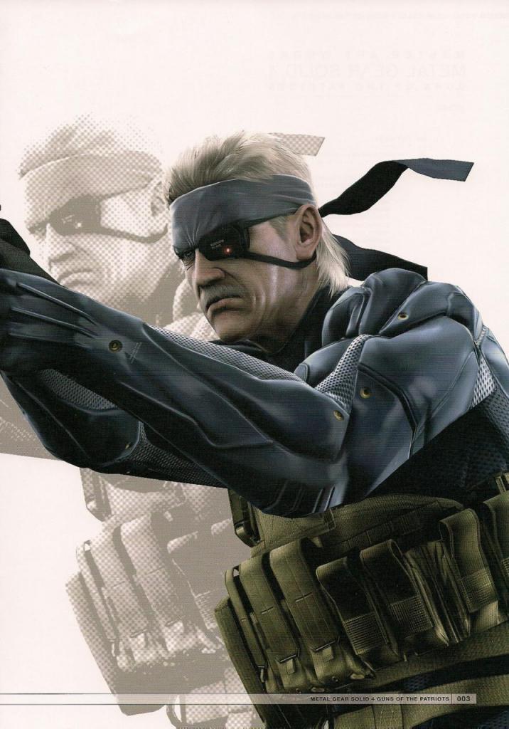 Solid Snake（one of the protagonists in the video game series *Metal ...