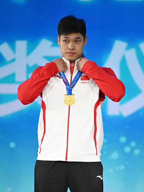 Li Dayin（Chinese male weightlifter）_Baiduwiki