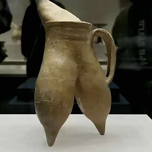 龍山文化 中国新石器時代後期 龍山文化 黒陶双系尖底瓶 土器 中原龍山文化_百度百科