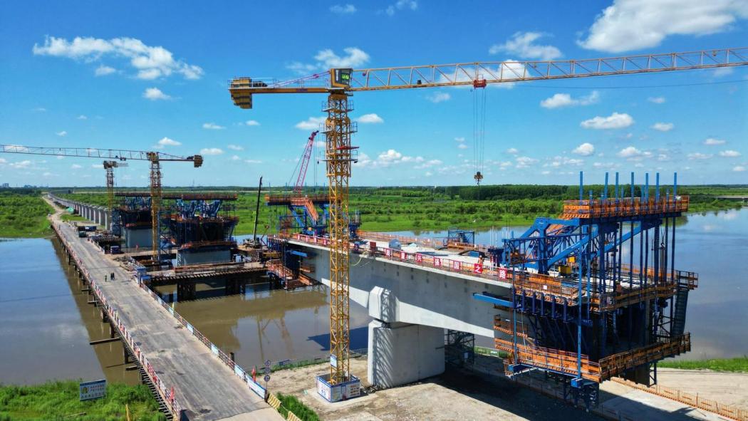 Tieli Hulan River Railway Extra-Large Bridge_Baiduwiki