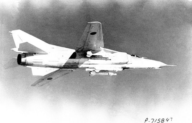 MiG-23（A Soviet/Russian type of supersonic jet second-generation ...