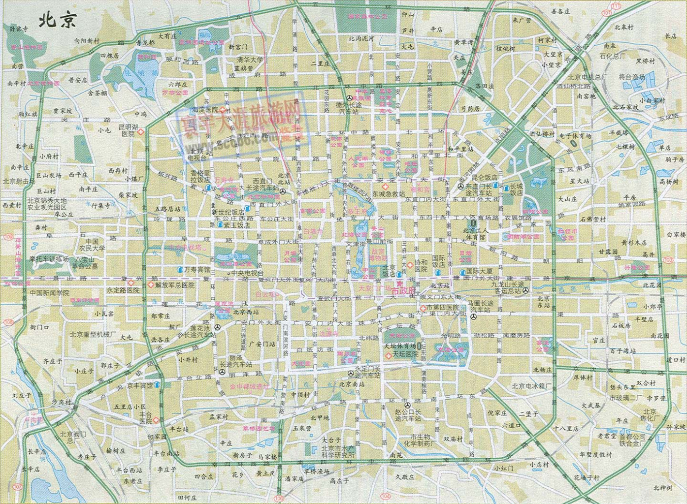 Beijing Ring Roads_Baiduwiki