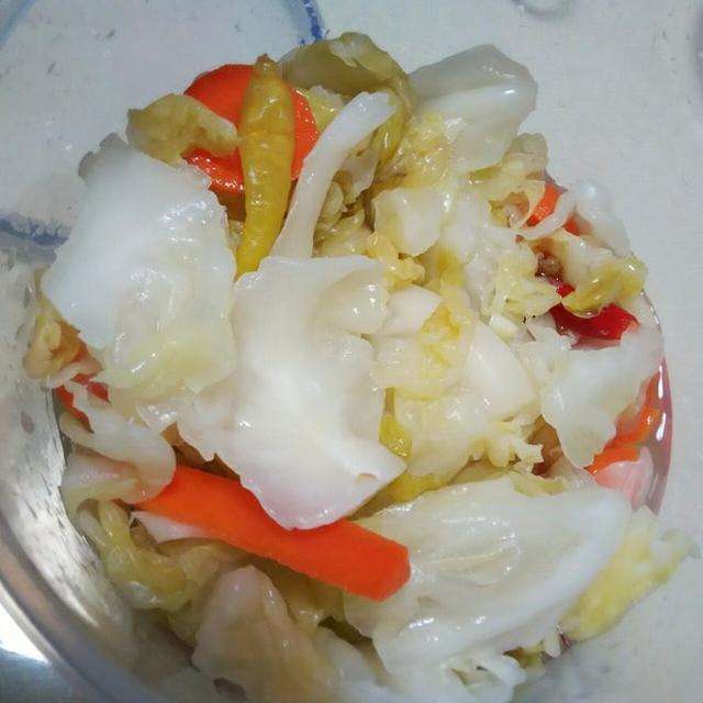Cabbage Pickle（A spicy and aromatic homemade delicacy）_Baiduwiki
